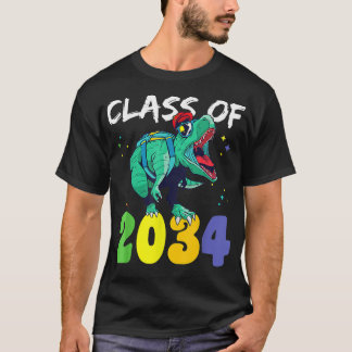 Camiseta Classe 2034 T Re Dino Cresce Comigo Jardim de Infâ