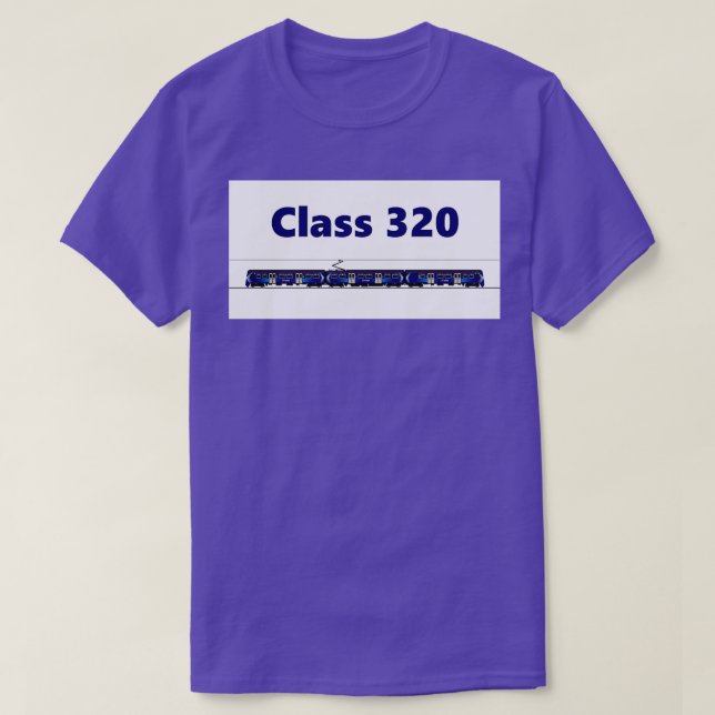 CAMISETA CLASSE 320 COMBOIO SCOTRAIL (Frente do Design)