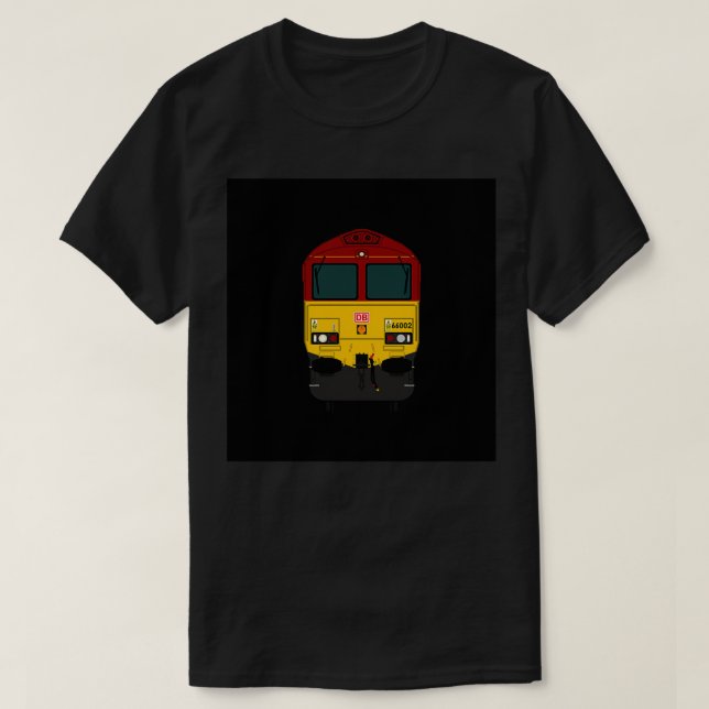 CAMISETA CLASSE 66 002 LOCOMOTIVA (Frente do Design)