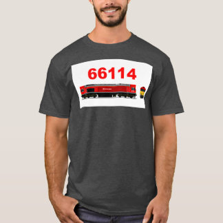 CAMISETA CLASSE 66 114 LOCOMOTIVO 1