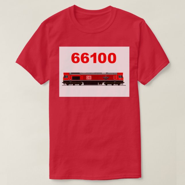 CAMISETA CLASSE 66 ARMITE LOCOMOTIVA (Frente do Design)