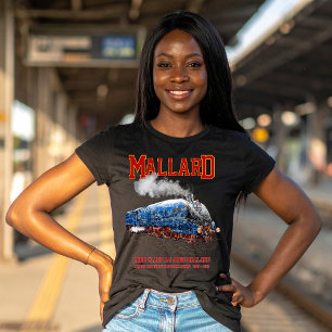Camiseta Classe A4 Mallard - Locomotiva a Vapor Mais Rápida