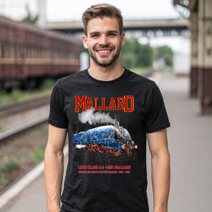 Camiseta Classe A4 Mallard - Locomotiva a Vapor Mais Rápida