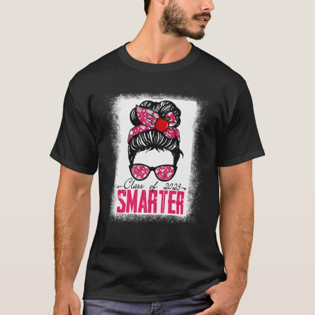 Camiseta Classe Bonita De 2023 Meninas Mais Inteligentes Me (Frente)