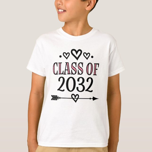 Camiseta Classe bonito da seta 2032 tribal (Frente)