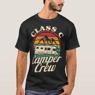 Camiseta Classe C Pessoal De Campanha RV Homens Familiares