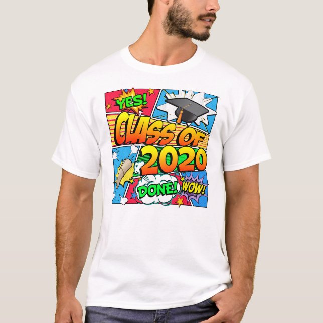 Camiseta Classe da banda desenhada 2020 (Frente)