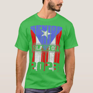 Camiseta Classe da bandeira Porto Rico 2023