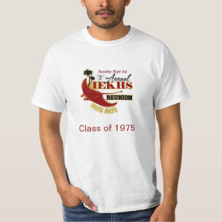 Camiseta Classe da reunião 2013 dos alunos de 1975