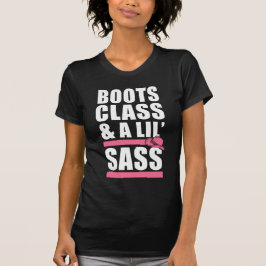 Camiseta Classe das botas e um Sass pequeno