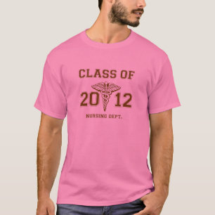 Camiseta Classe de 2012 serviços de nutrição