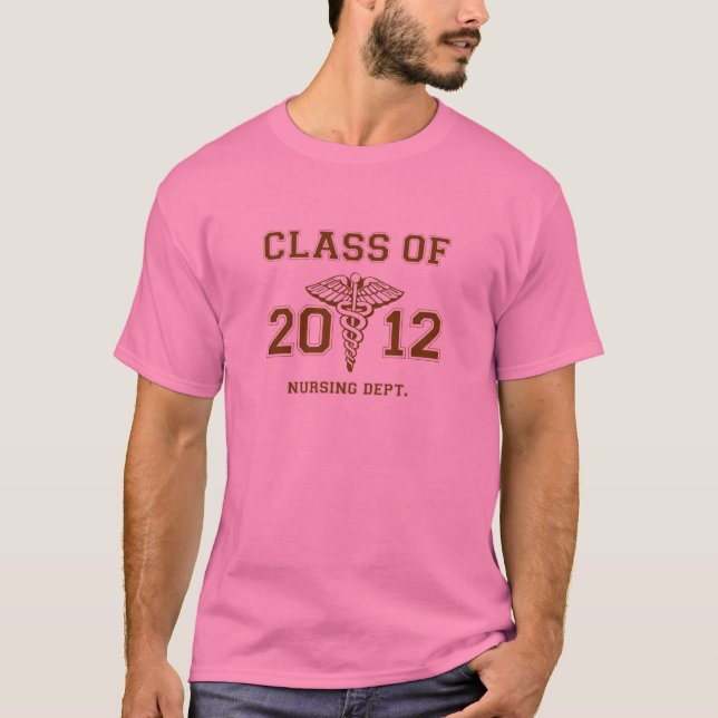 Camiseta Classe de 2012 serviços de nutrição (Frente)
