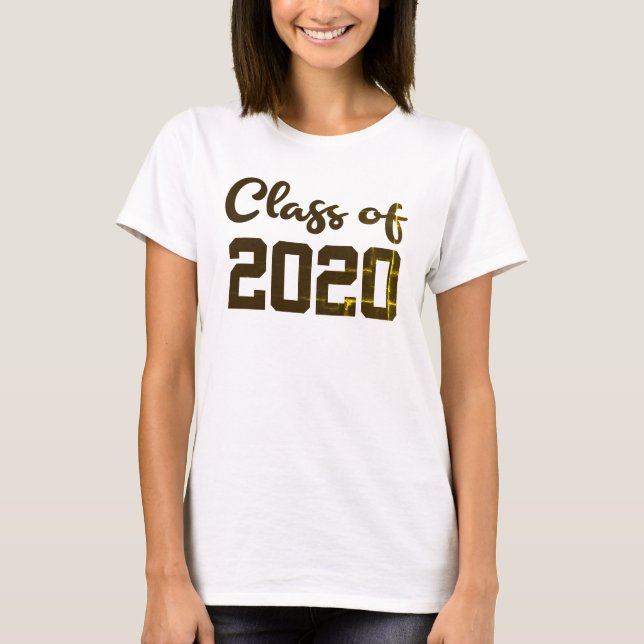 Camiseta Classe de 2020 (Frente)