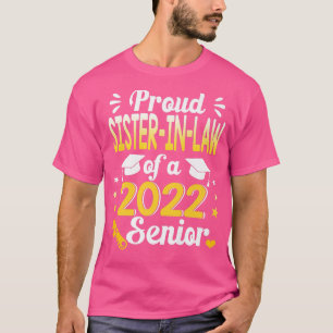 Camiseta Classe De 2022 Irmã Orgulhosa De Um Mais velho 202