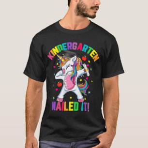 Camiseta Classe De 2023 Dabbing Unicorn Girl Kindergarten N