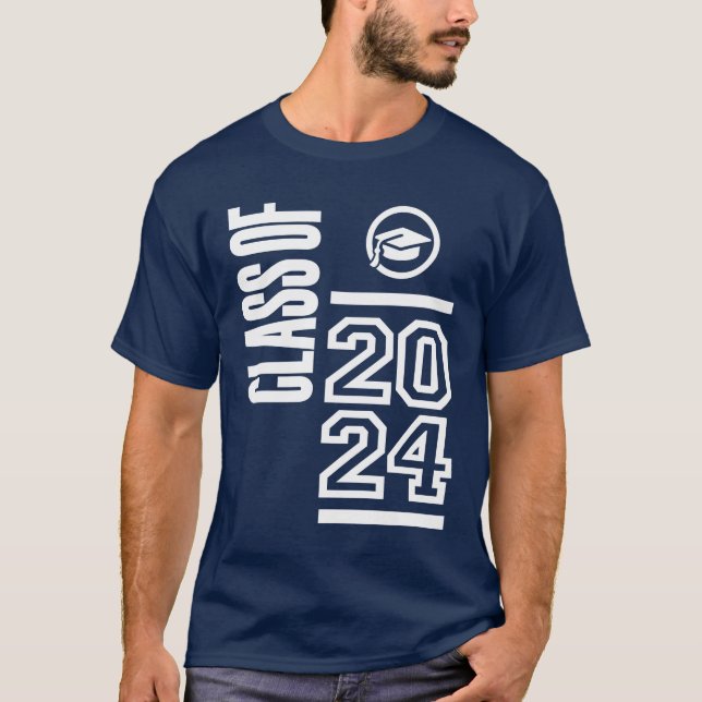 Camiseta Classe de 2024 - Escola de Licenciatura do Mais ve (Frente)
