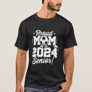 Camiseta Classe De 2024 - Mais velho Ano - Mãe De Futebol -