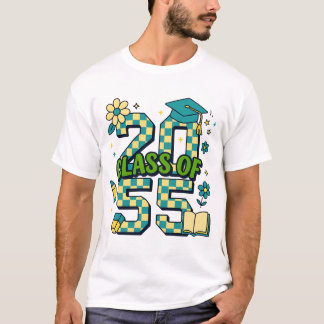 Camiseta Classe de 2025 Eu Terminei A Graduação Para Ele