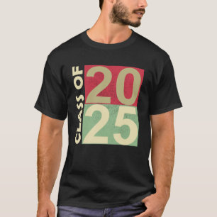 Camiseta Classe de 2025 Primeiro dia de escola cresceu comi