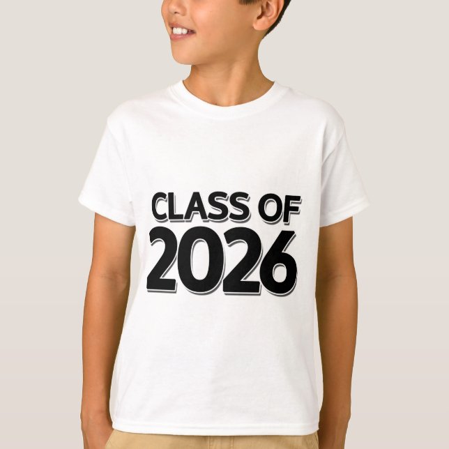 Camiseta Classe de 2026 (Frente)