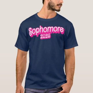 Camiseta Classe de 2026 Sophomore Gifts Funny Sophomore 202
