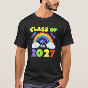 Camiseta Classe De 2027 Estudo De Professores Da Escola Em 