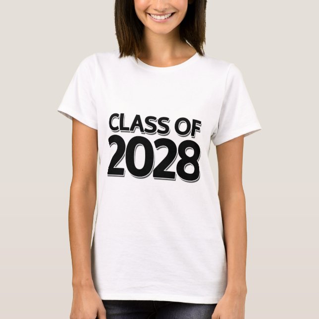 Camiseta Classe de 2028 (Frente)