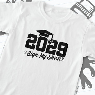 Camiseta Classe de 2029 Graduação - Meu Mais velho de Camis