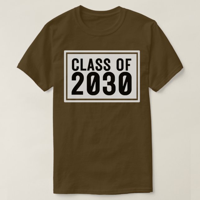 Camiseta Classe de 2030 4 (Frente do Design)