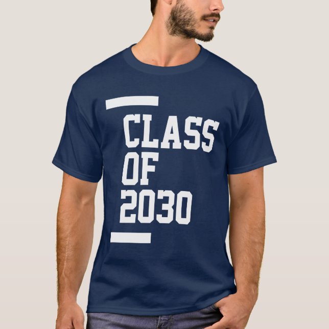 Camiseta Classe de 2030 - Escola de Licenciatura do Mais ve (Frente)