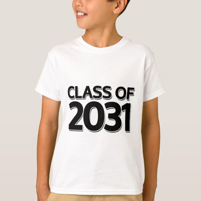 Camiseta Classe de 2031 (Frente)