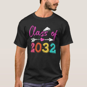 Camiseta Classe De 2032 2021 Cresce Com As Crianças Do Prim