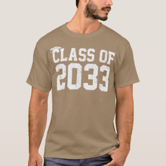 Camiseta Classe De 2033 Cresce Comigo Primeiro Dia De Jardi