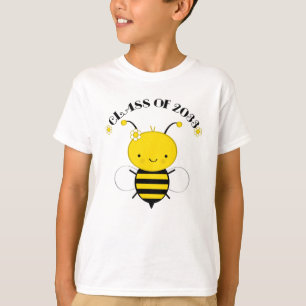 Camiseta Classe De 2033 Crianças Menina Gota Abelha