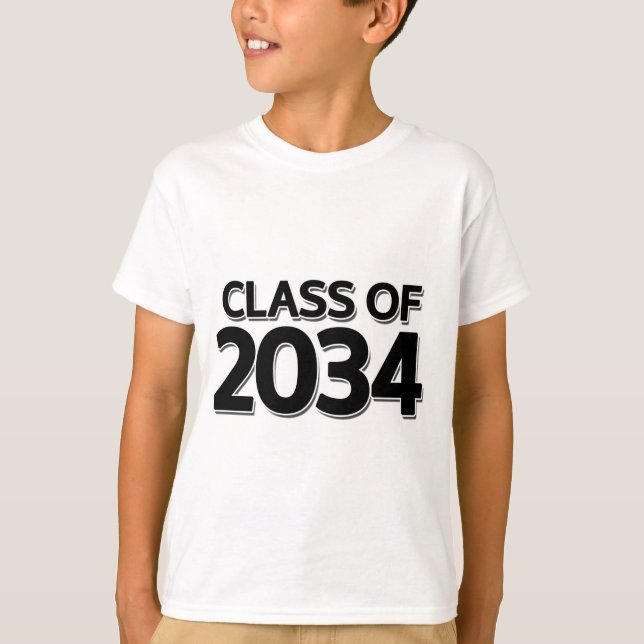 Camiseta Classe de 2034 (Frente)