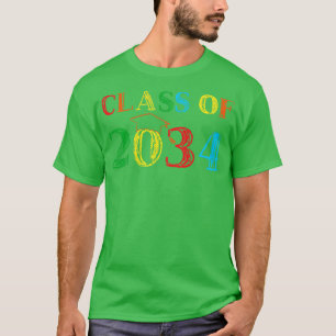 Camiseta Classe De 2034 Cresce Com A Licenciação IV
