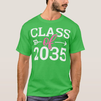 Camiseta Classe De 2035 Cresce Com A Graduação Ii