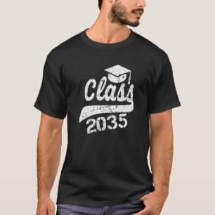 Camiseta Classe De 2035 Cresce Comigo Primeiro Dia De Kin E