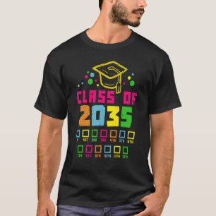 Camiseta Classe De 2035 De Portáteis Cresce Com O Meu Jardi
