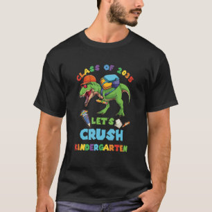 Camiseta Classe De 2035 Let É Esmagada Jardim De Infância D