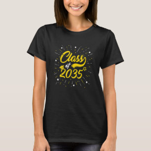 Camiseta Classe De 2035 Pré K A 12 Manipulações Em Crescime