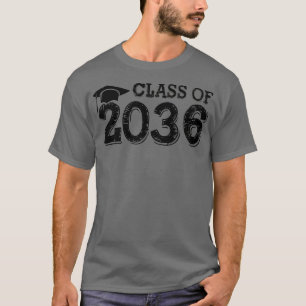 Camiseta Classe De 2036 Cresce Com O Espaço De Impressões M