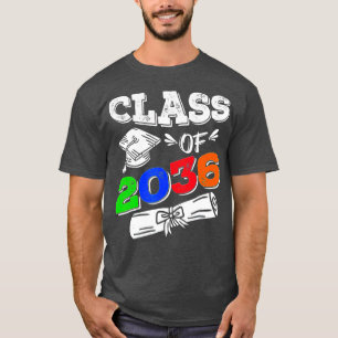 Camiseta Classe De 2036 Cresce Com O Meu Jardim De Infância