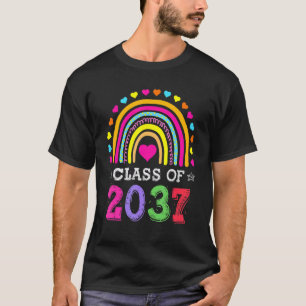 Camiseta Classe De 2036 Crianças Graduadas Antes Da Chuva D