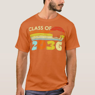 Camiseta Classe De 2036 Sunset Retro First Day Cresce Com