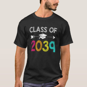 Camiseta Classe De 2039 Cresce Com A Minha Graduação No Jar