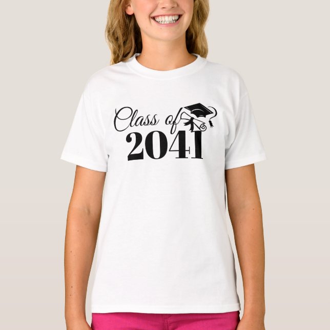 Camiseta classe de 2041 T-Shirt (Frente)