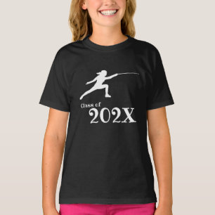 Camiseta Classe De 20? Equipe de Esgrima de Rapariga