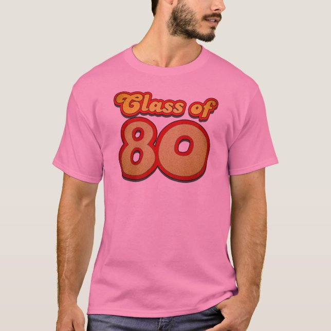 Camiseta Classe de 80 (Frente)