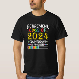 Camiseta Classe de aposentadoria de professor aposentado de